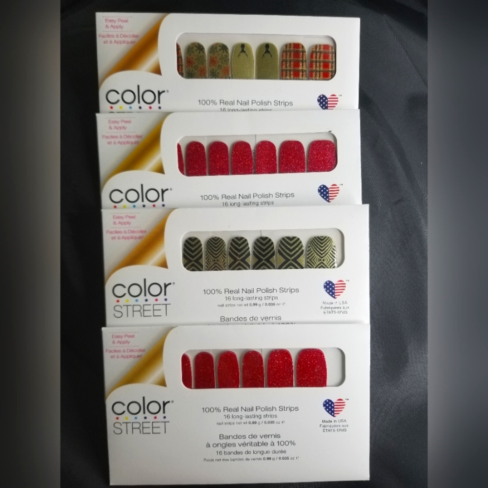 Color Street nail strips.
